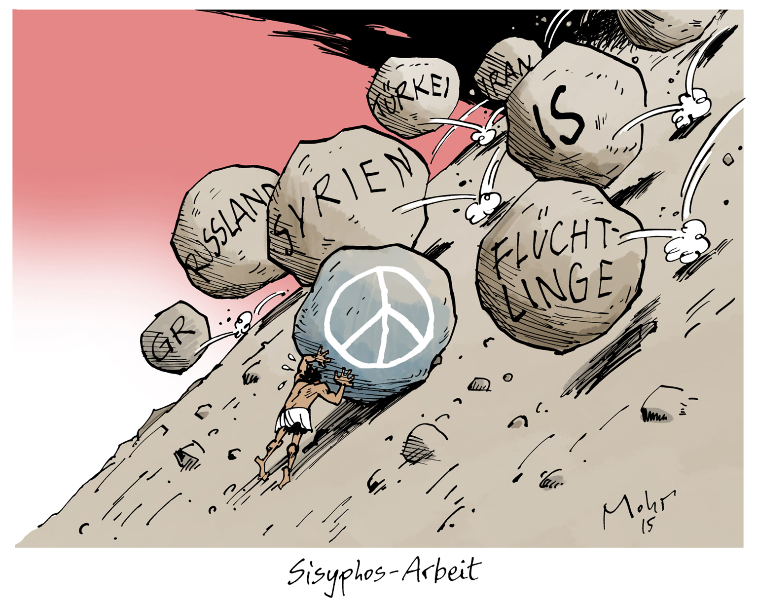 Sisyphos-Arbeit
