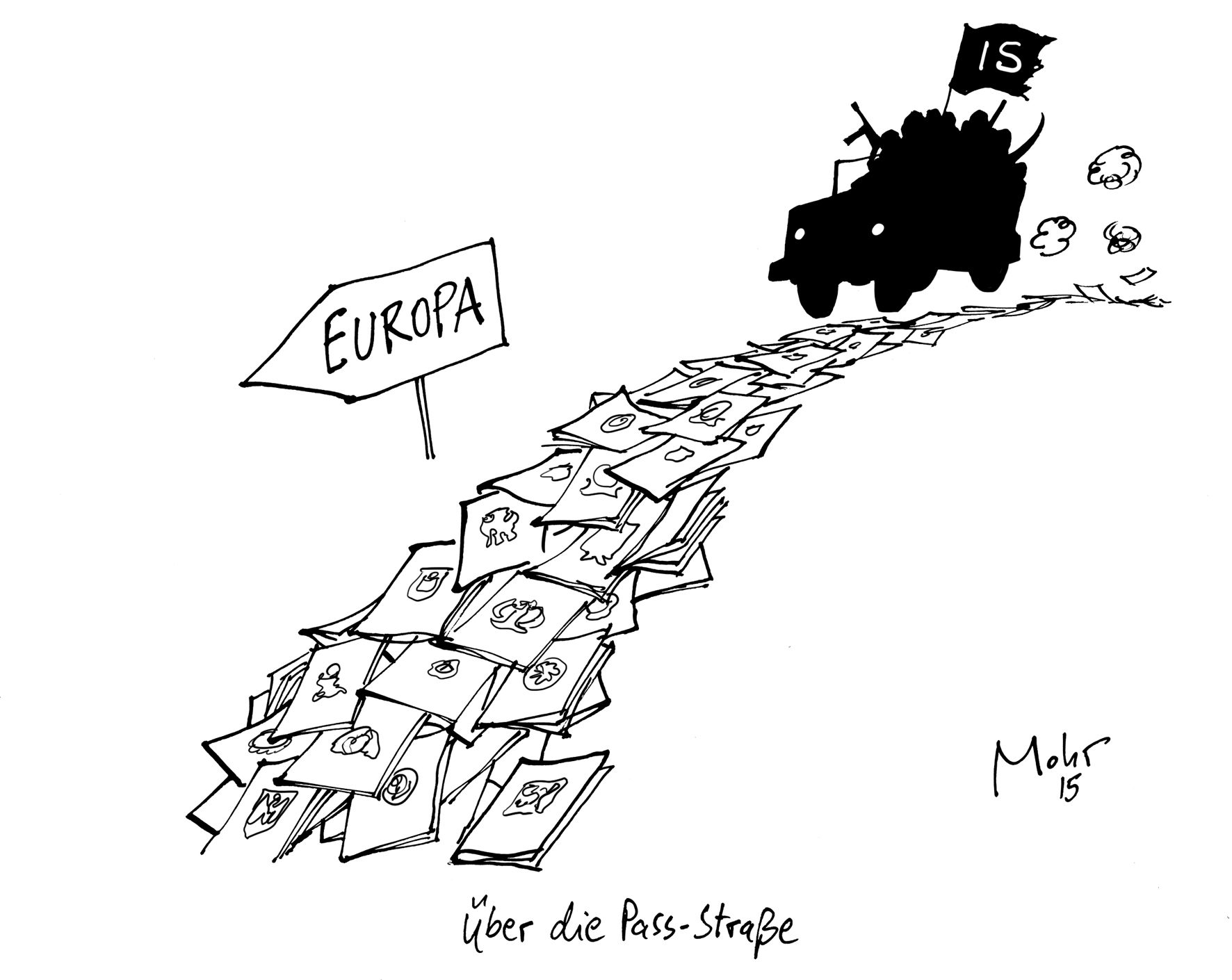 Über die Pass-Straße