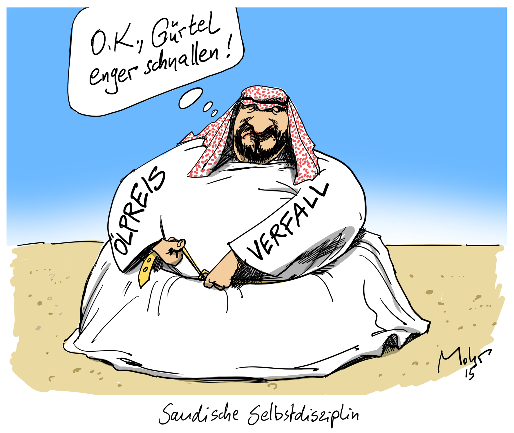 Saudische Selbstdisziplin