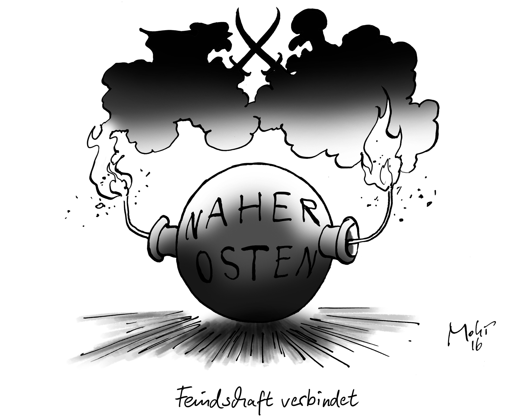 Feindschaft verbindet