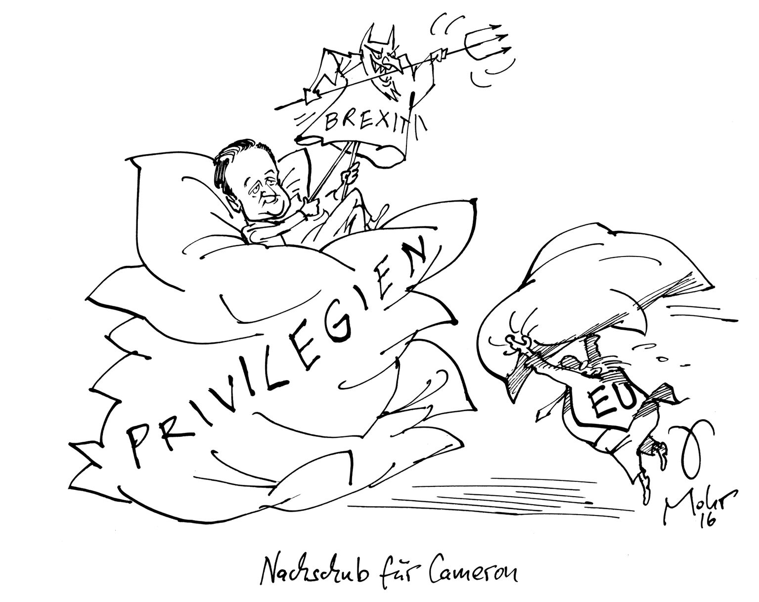 Nachschub für Cameron