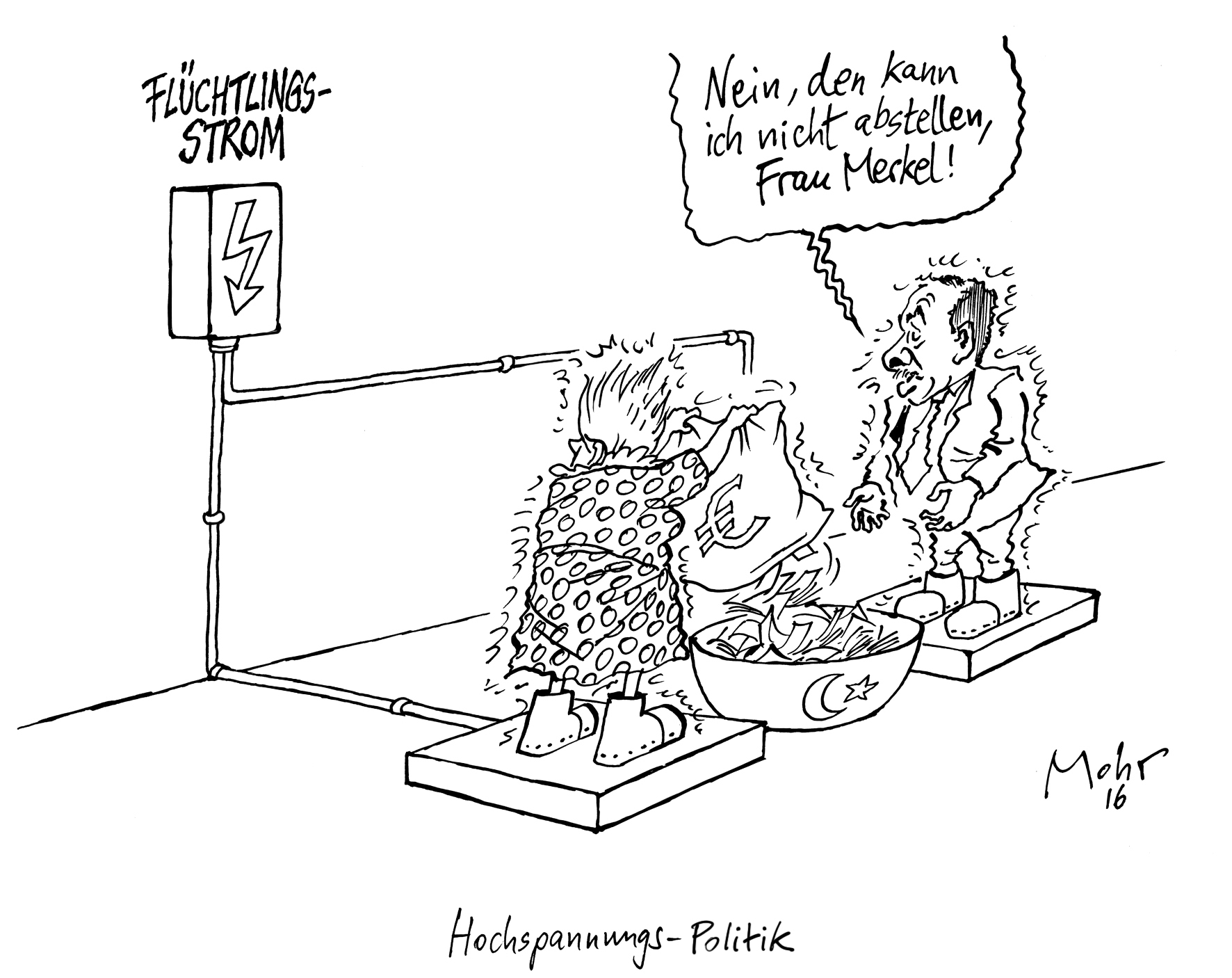 Hochspannungs-Politik