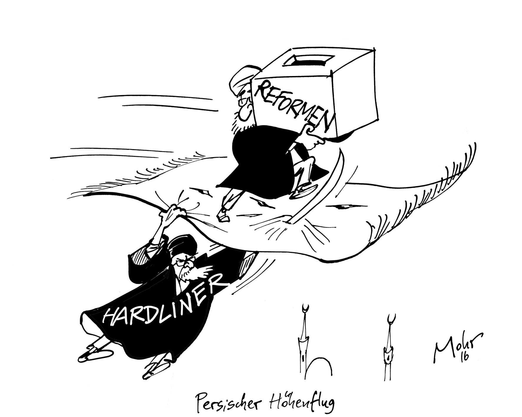 Persischer Höhenflug