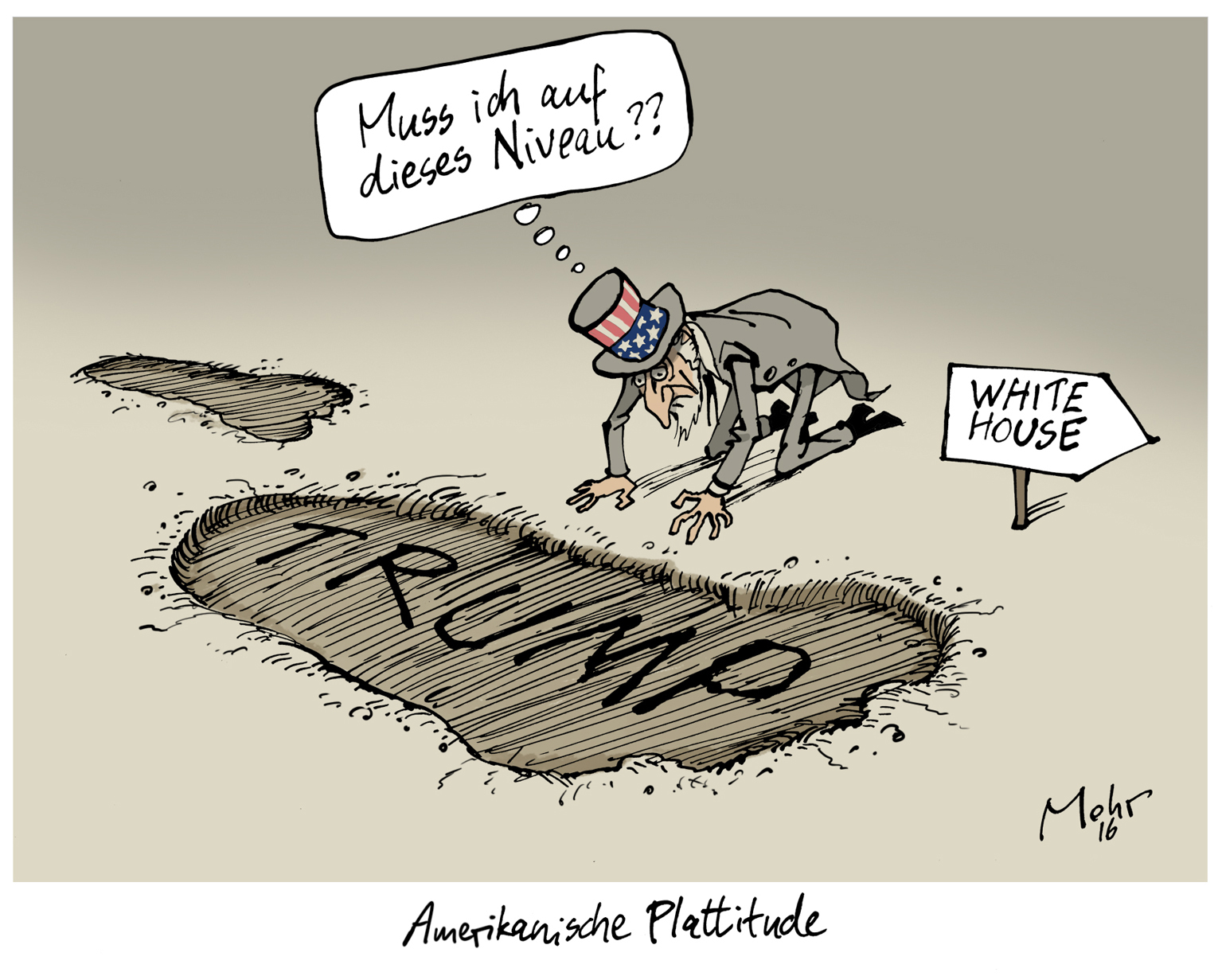 Amerikanische Plattitude