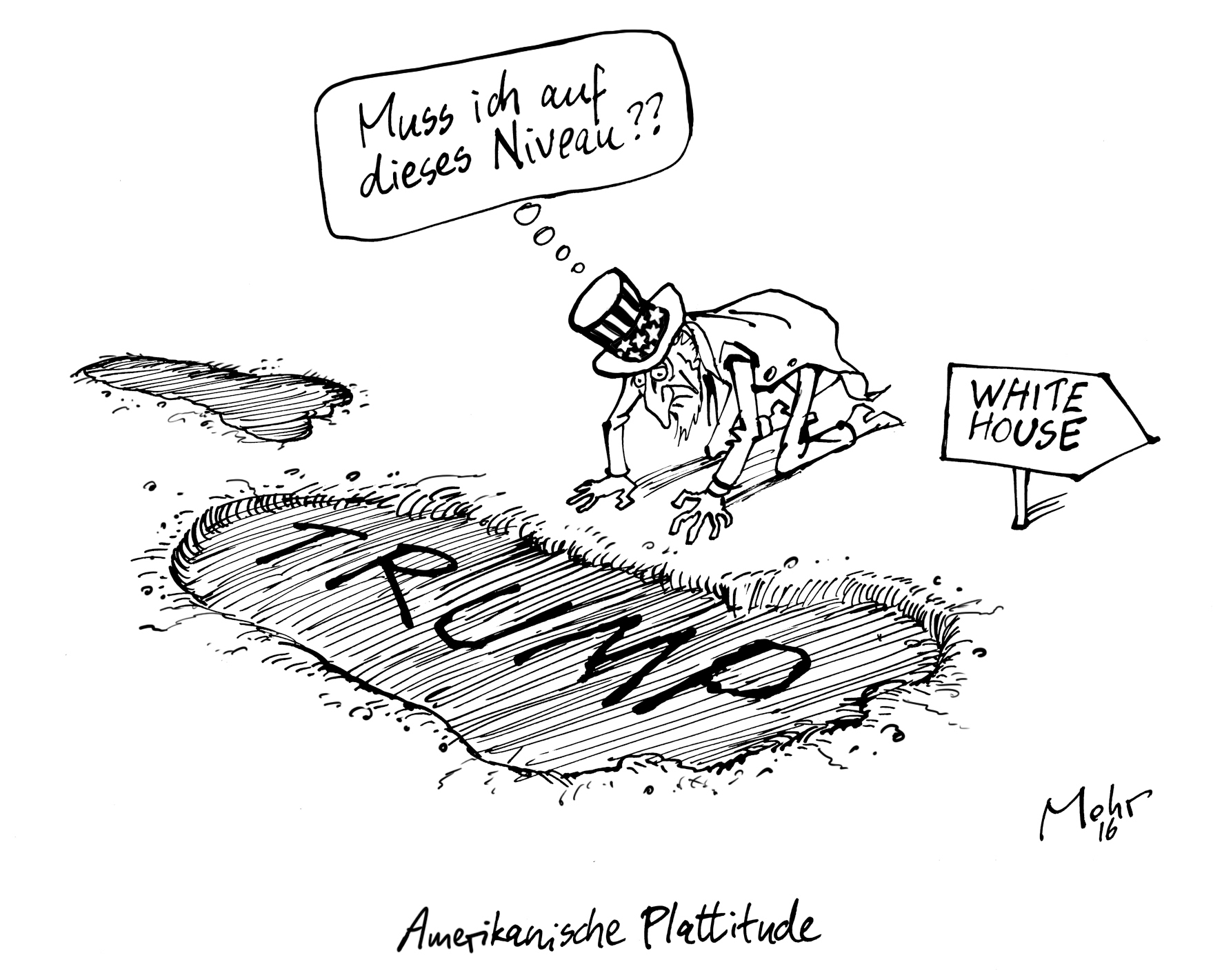 Amerikanische Plattitude