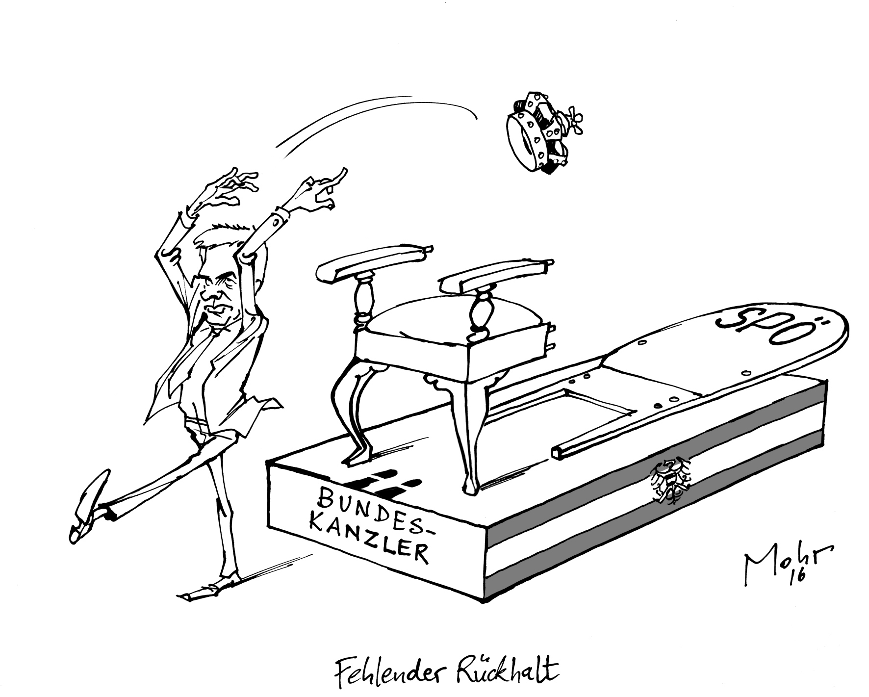 Fehlender Rückhalt