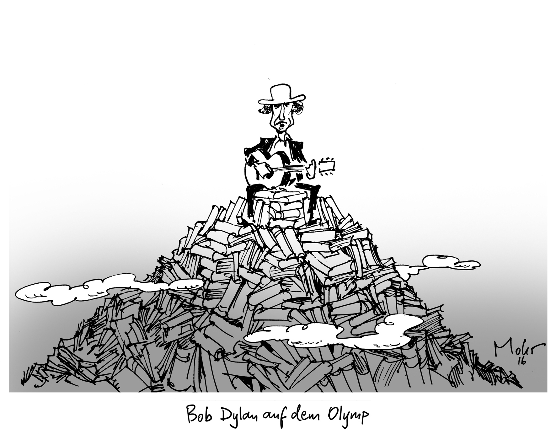 Bob Dylan auf dem Olymp
