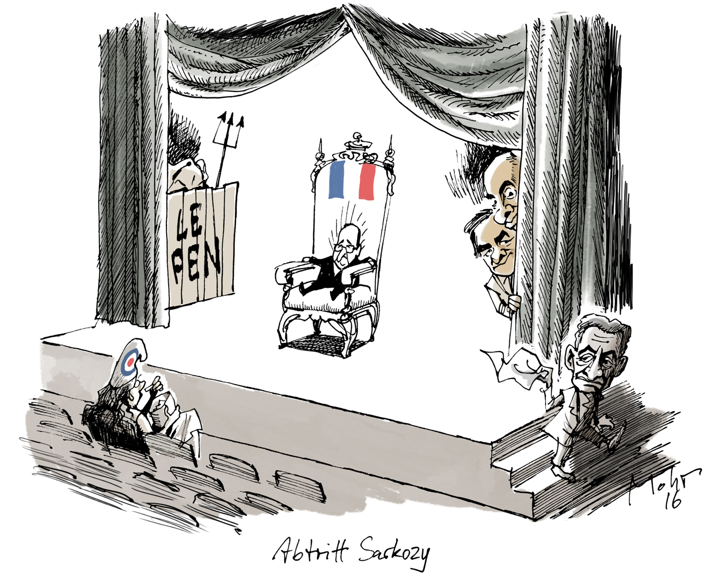 Abtritt Sarkozy