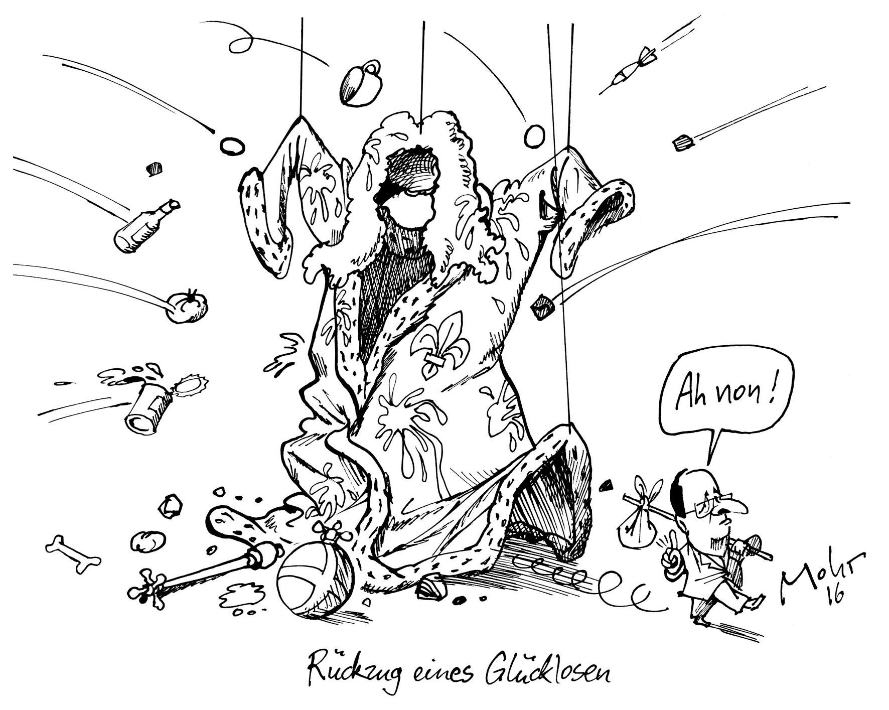 Rückzug eines Glücklosen