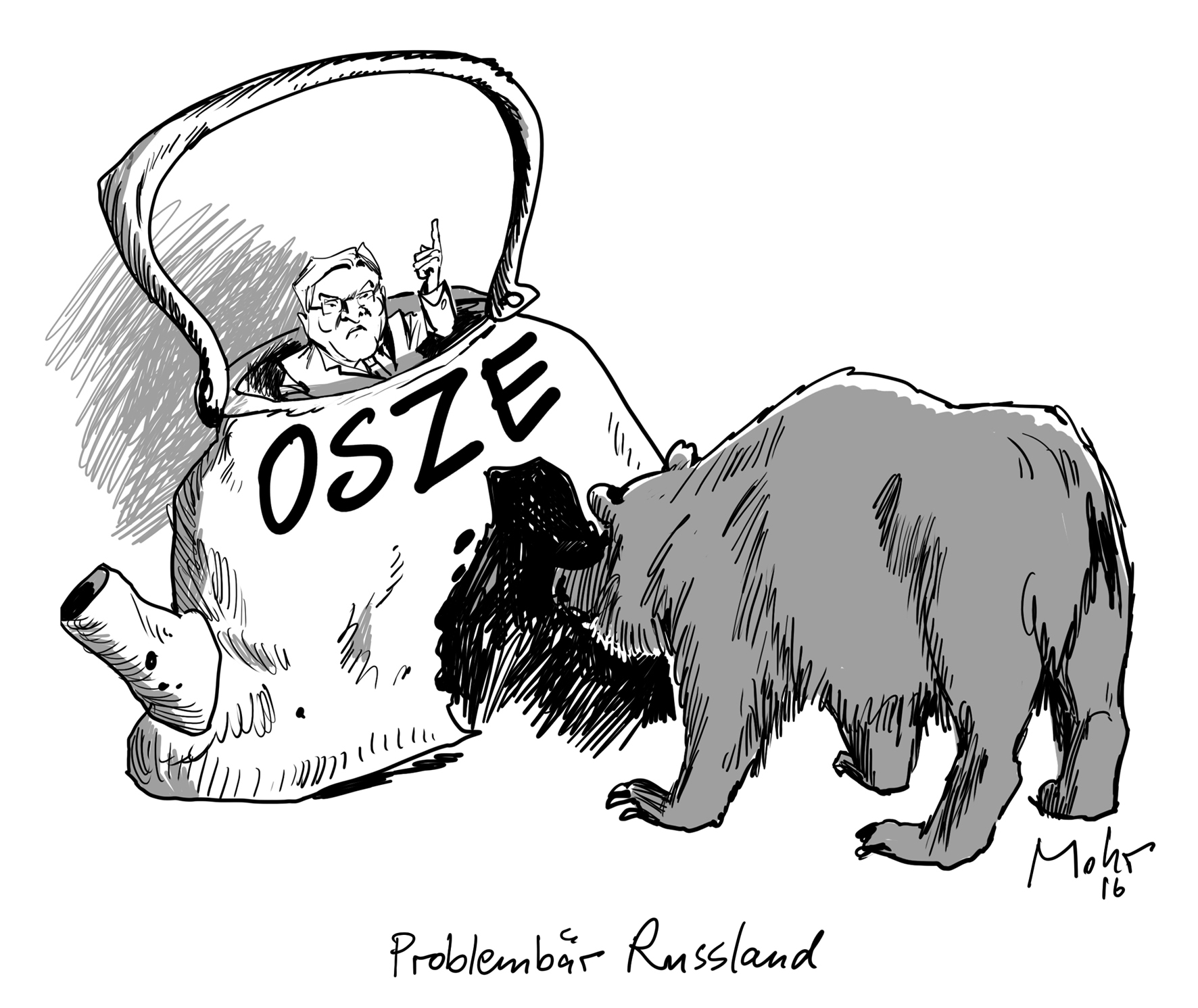 Problembär Russland