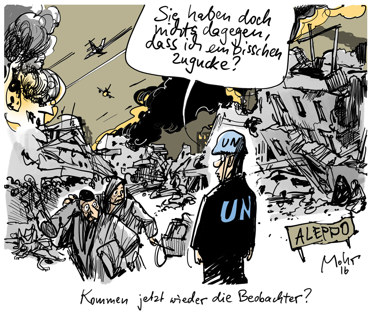 Kommen jetzt wieder die Beobachter?