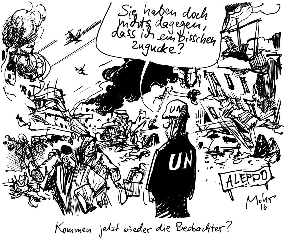 Kommen jetzt wieder die Beobachter?