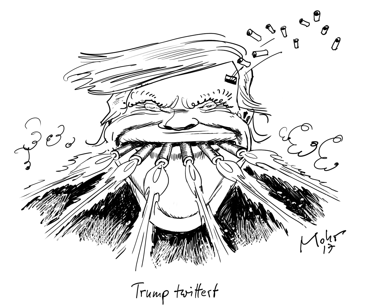 Trump twittert