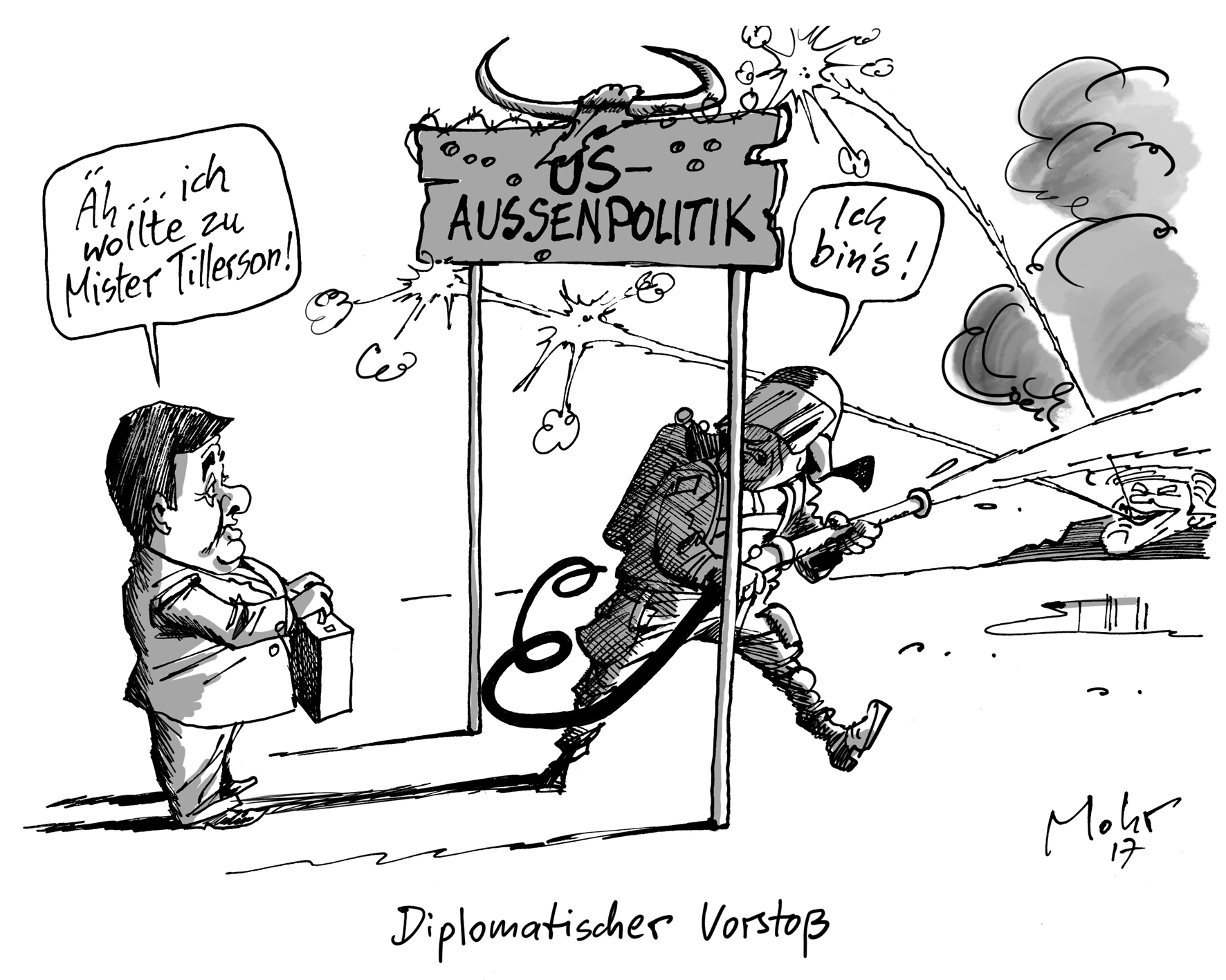 Diplomatischer Vorstoß