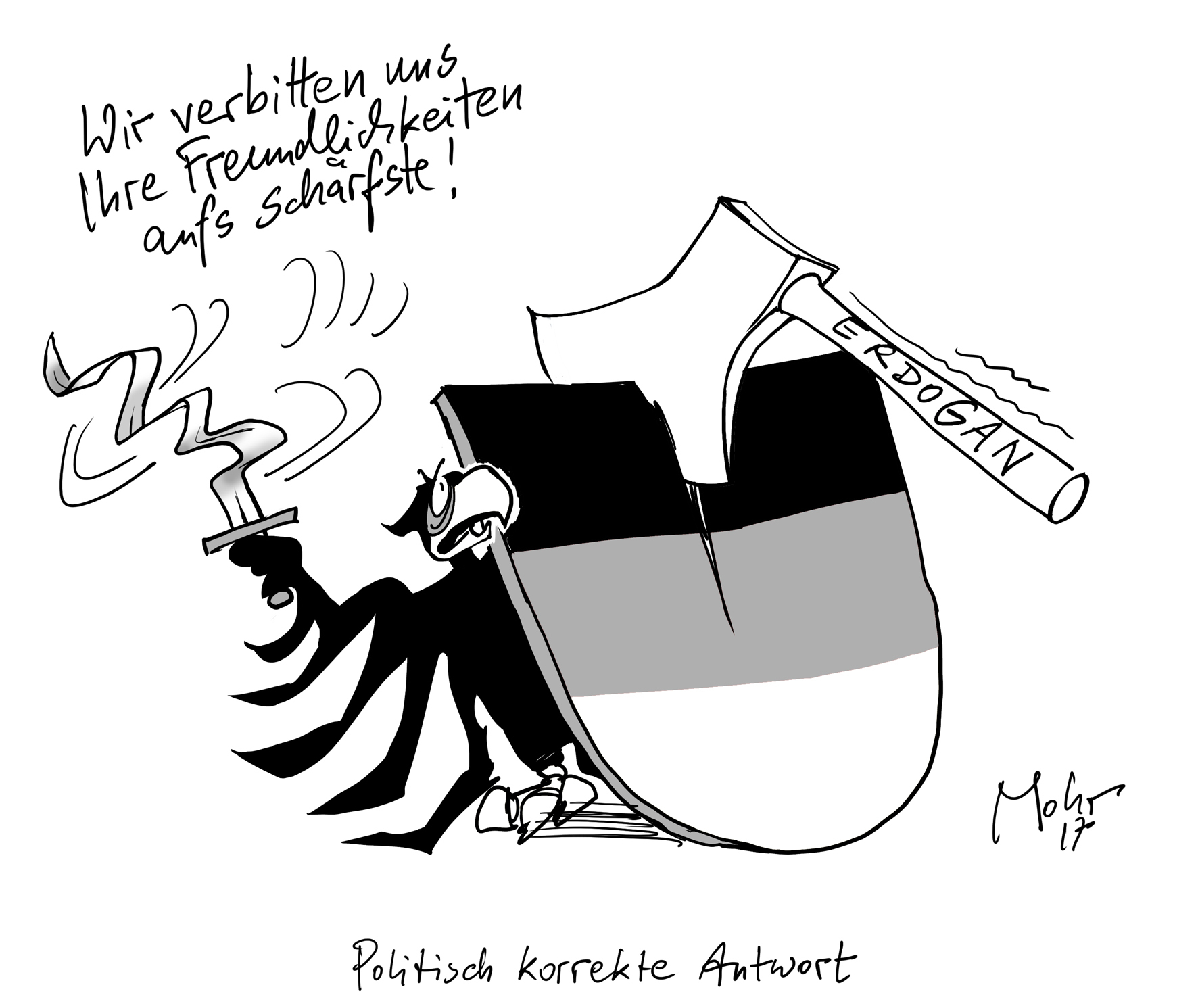 Politisch korrekte Antwort