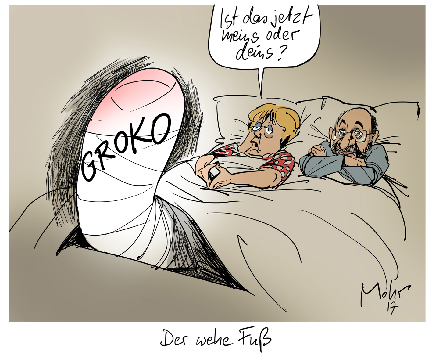 Der wehe Fuß