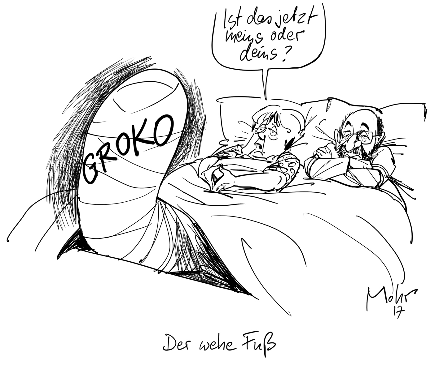 Der wehe Fuß
