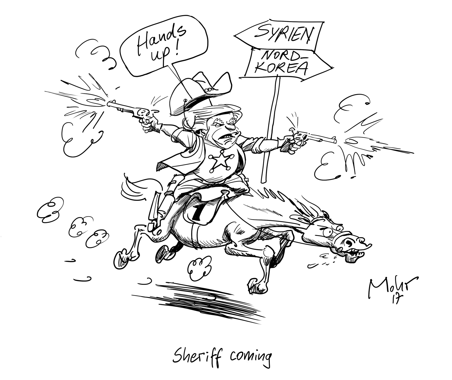 Sheriff coming