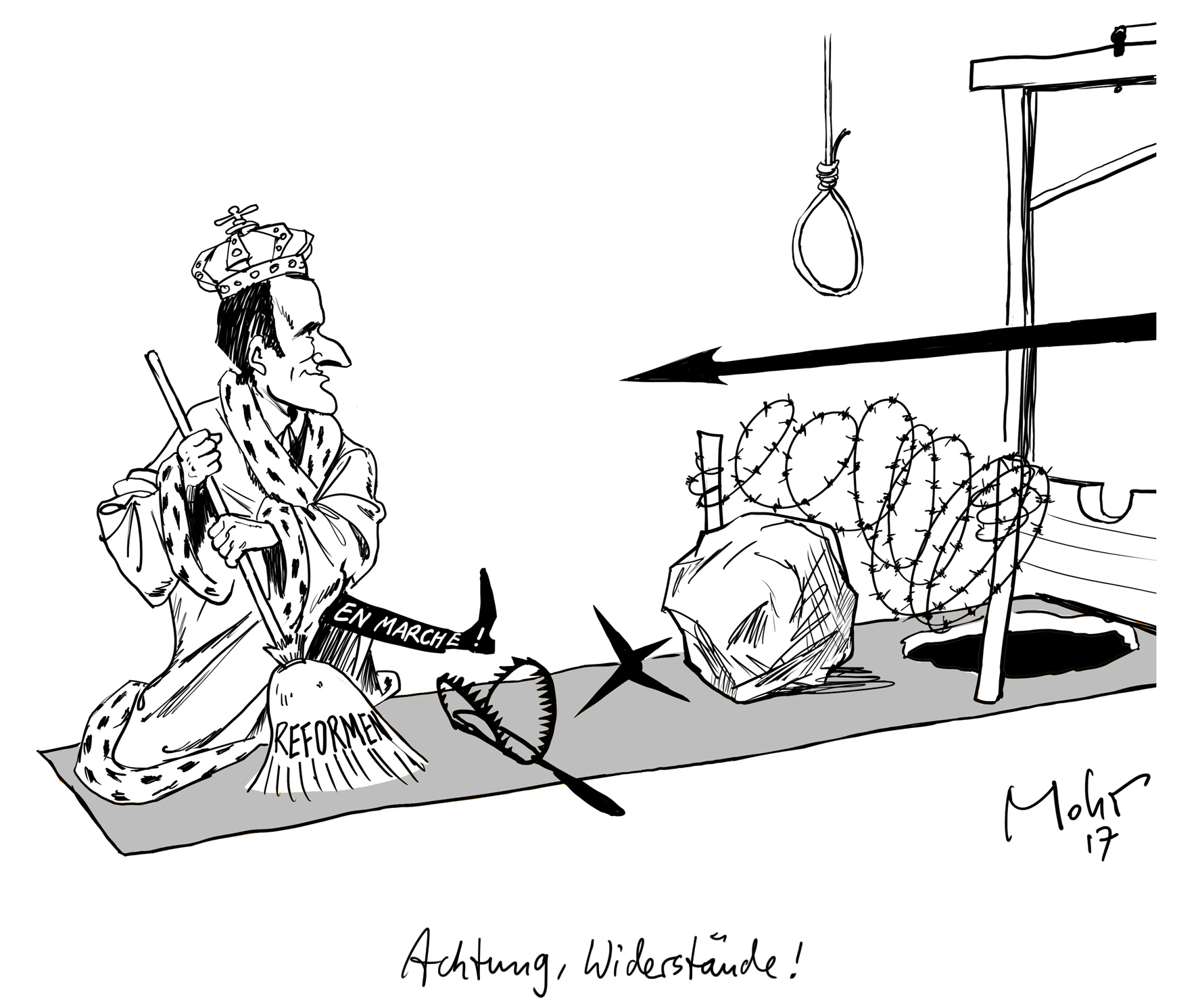 Achtung, Widerstände!