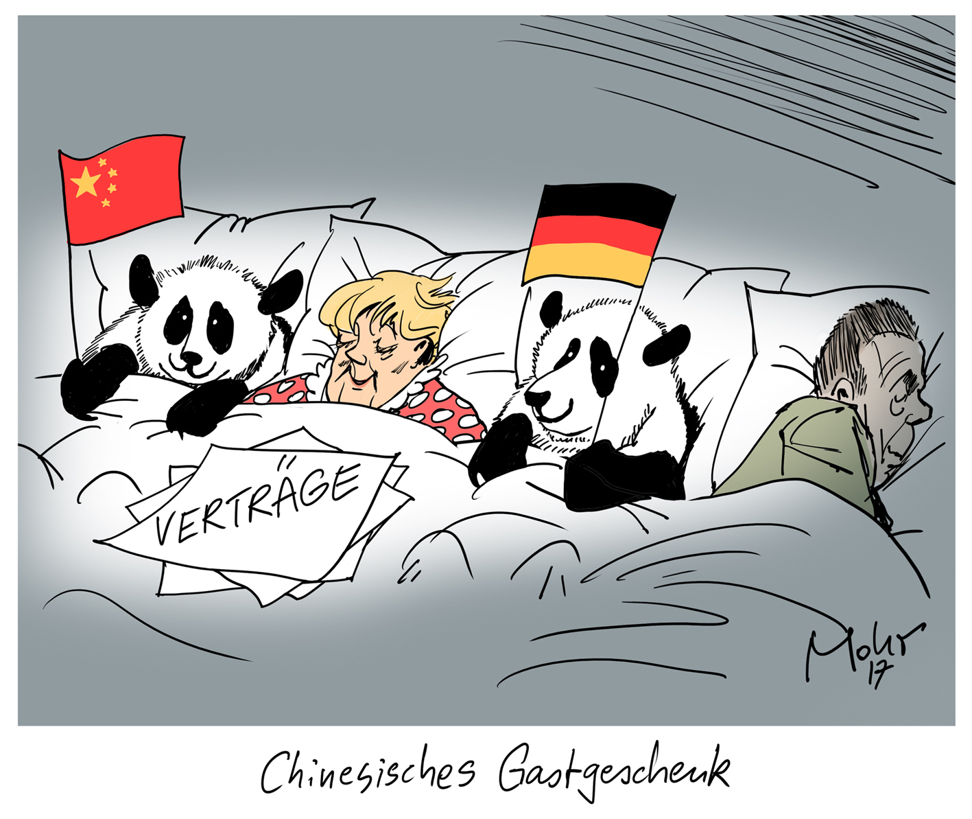 Chinesisches Gastgeschenk