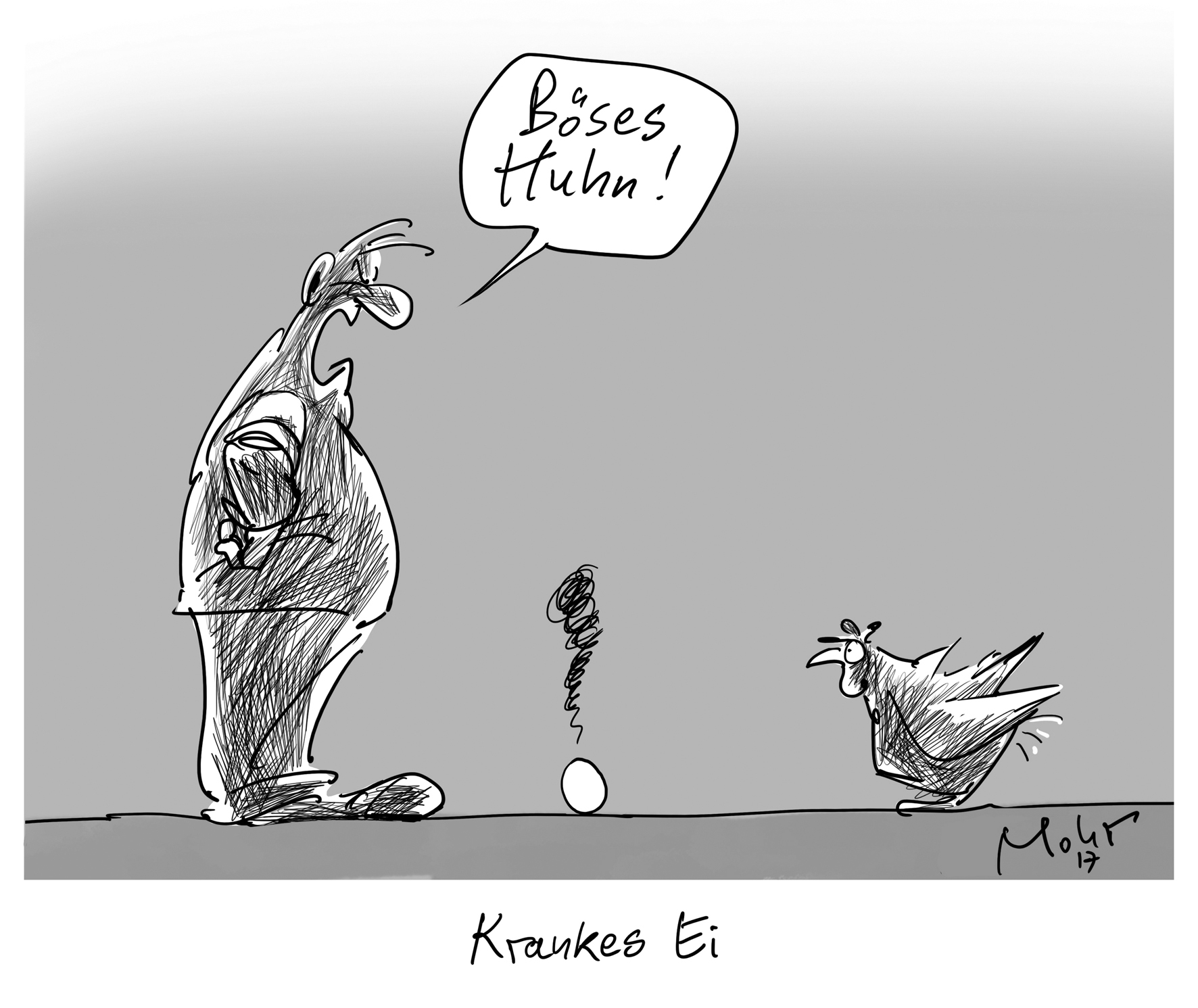Krankes Ei