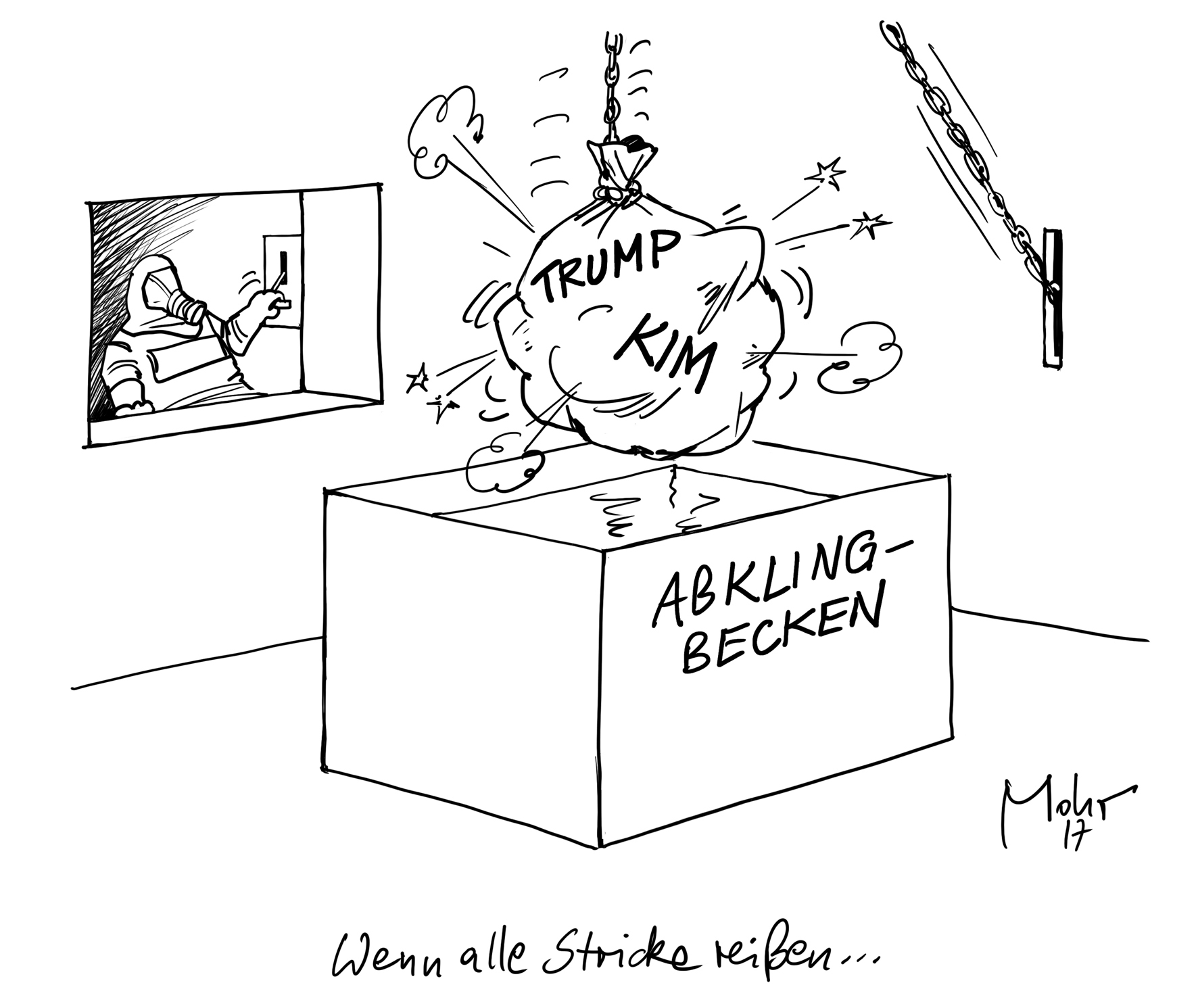 Wenn alle Stricke reißen...