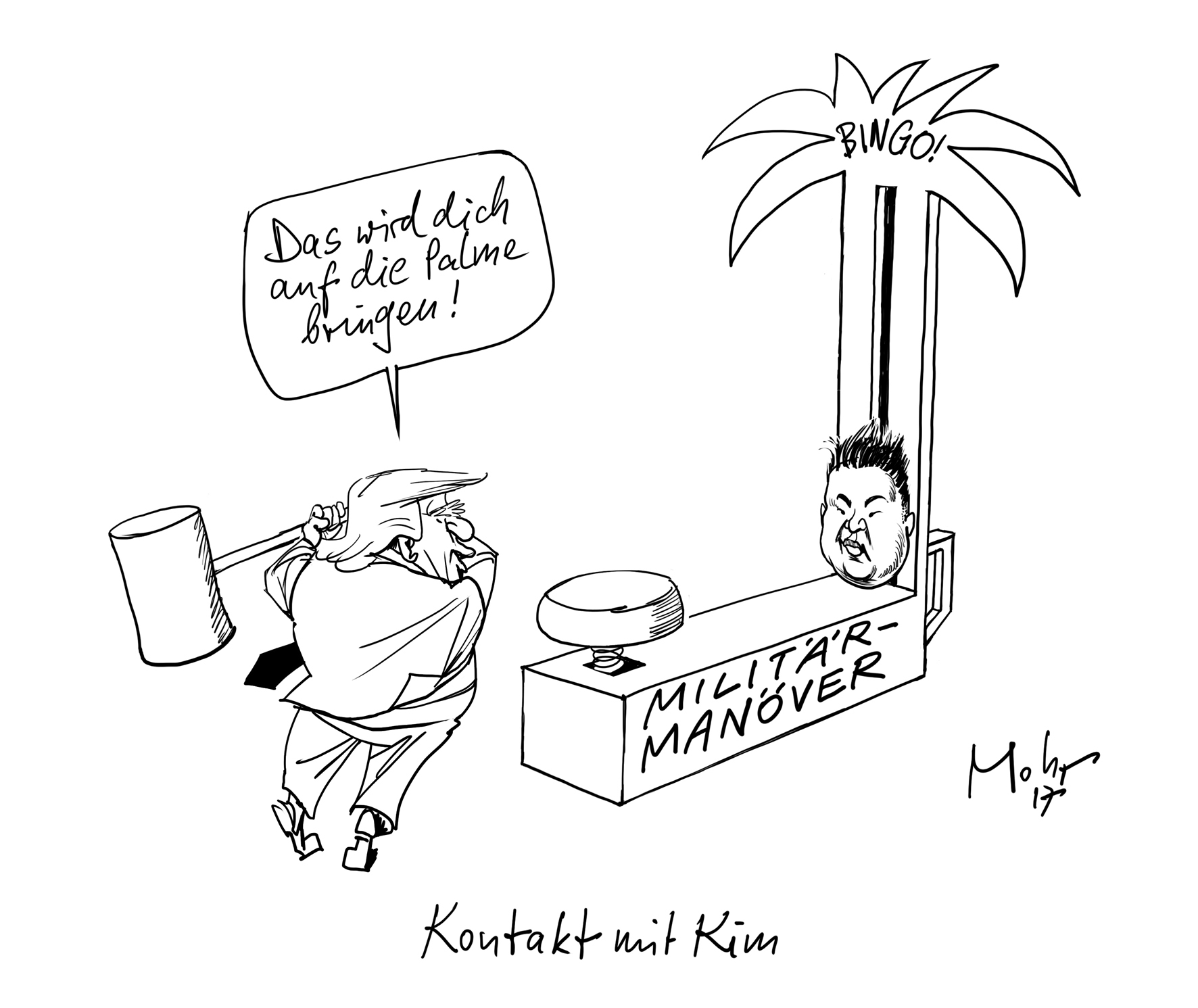 Kontakt mit Kim