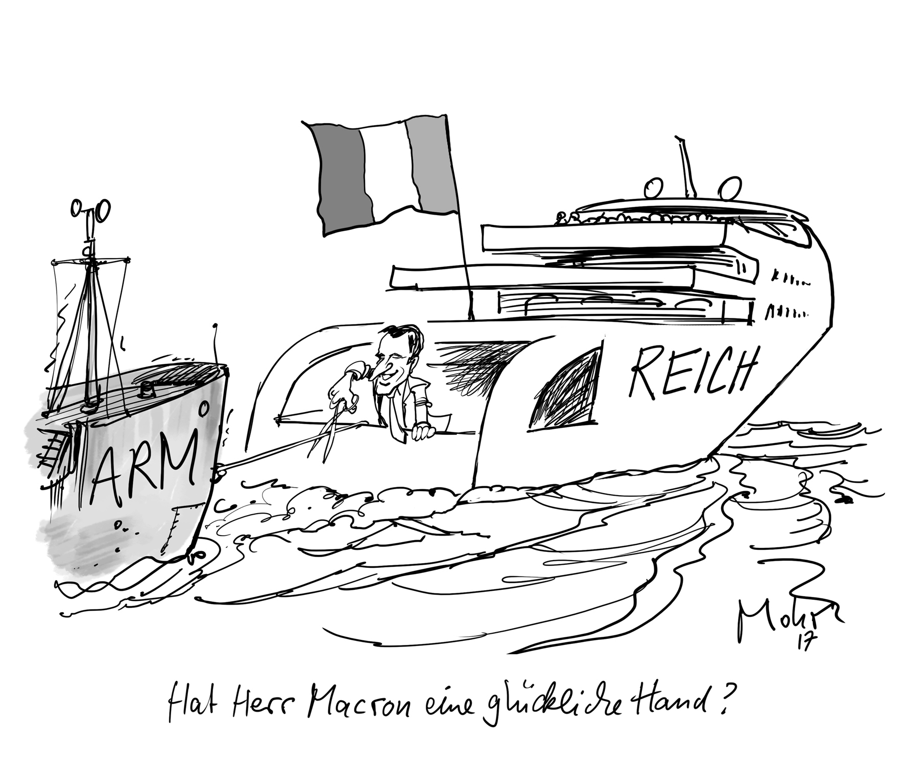 Hat Herr Macron eine glückliche Hand?