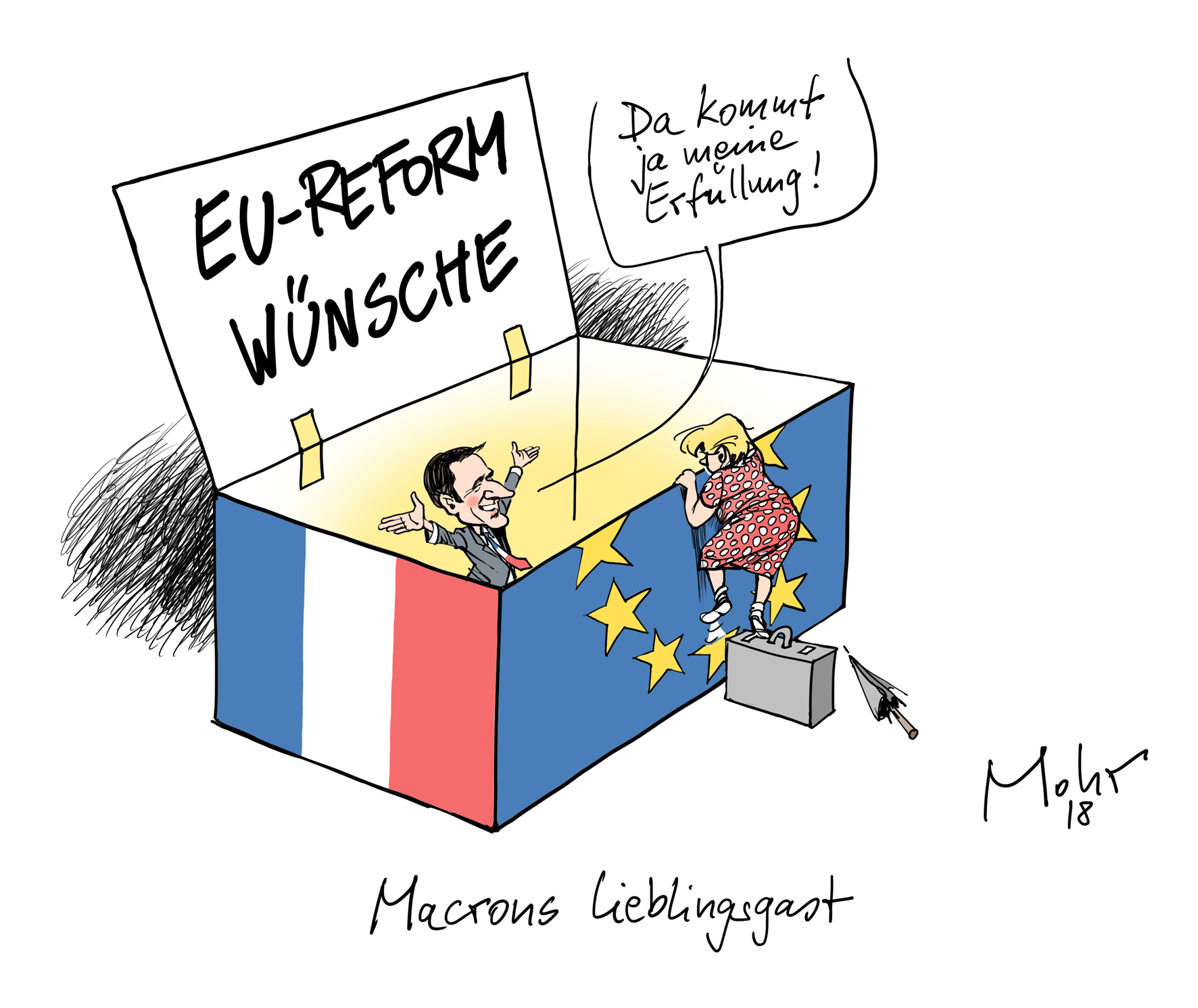 Macrons Lieblingsgast