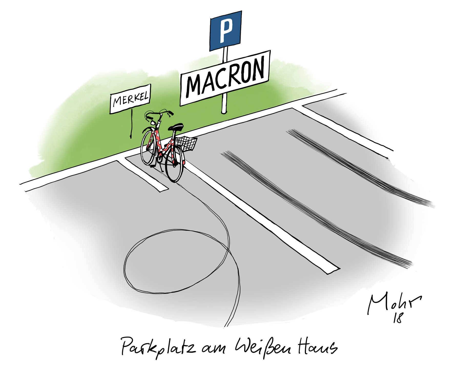 Parkplatz am Weißen Haus