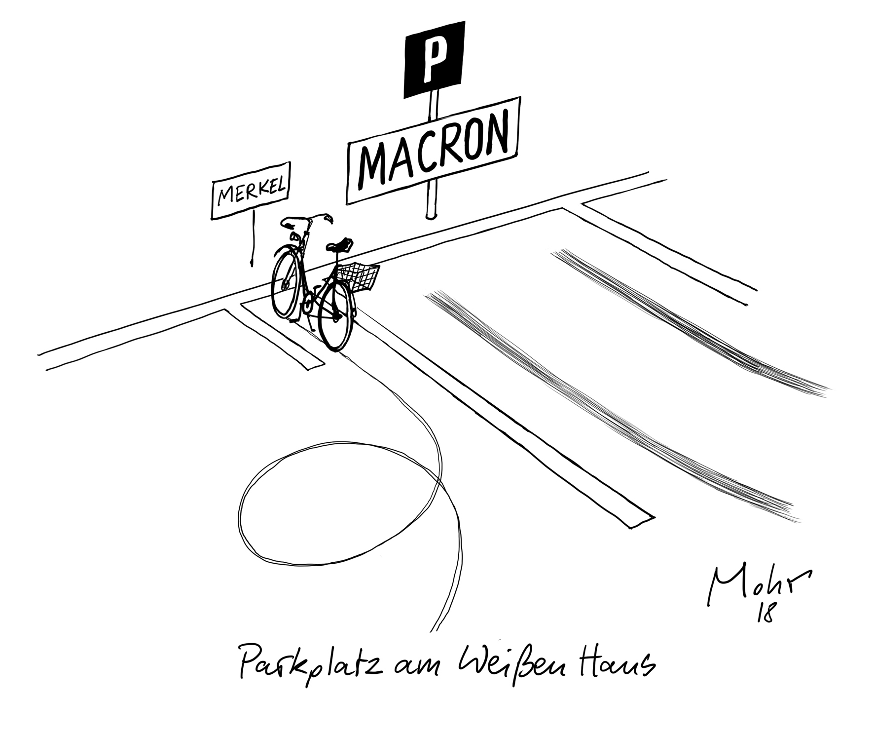 Parkplatz am Weißen Haus