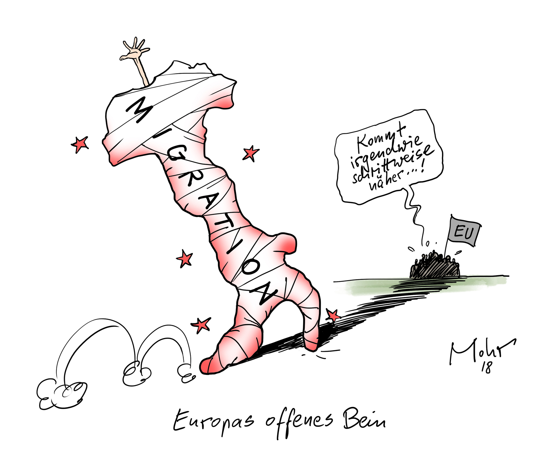 Europas offenes Bein