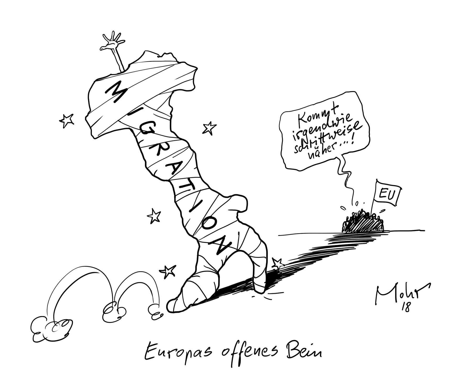 Europas offenes Bein