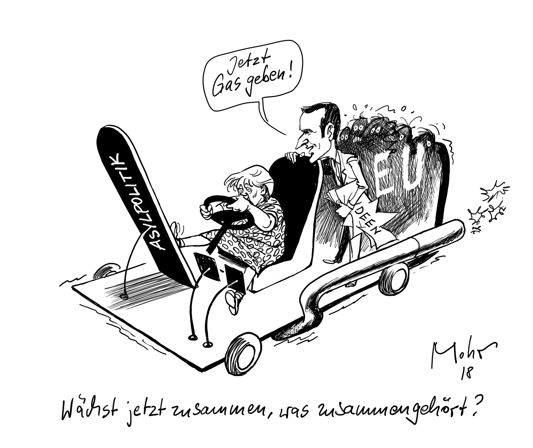 Wächst jetzt zusammen, was zusammengehört?