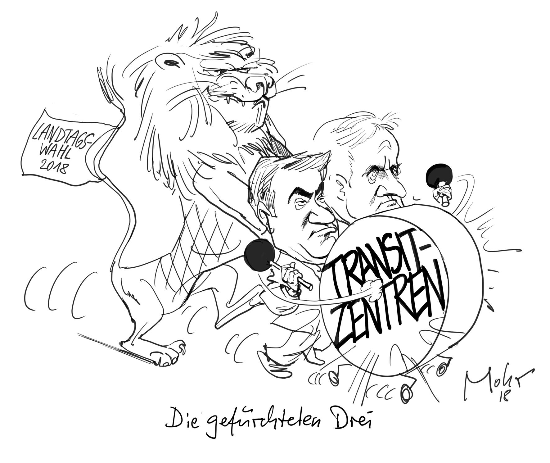 Die gefürchteten Drei