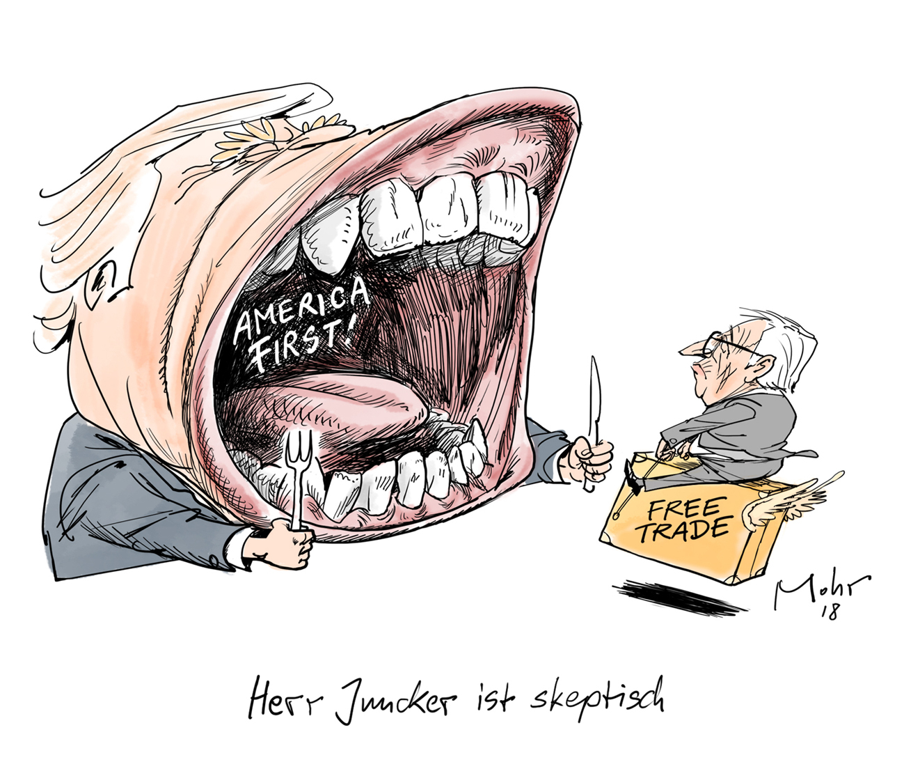 Herr Juncker ist skeptisch