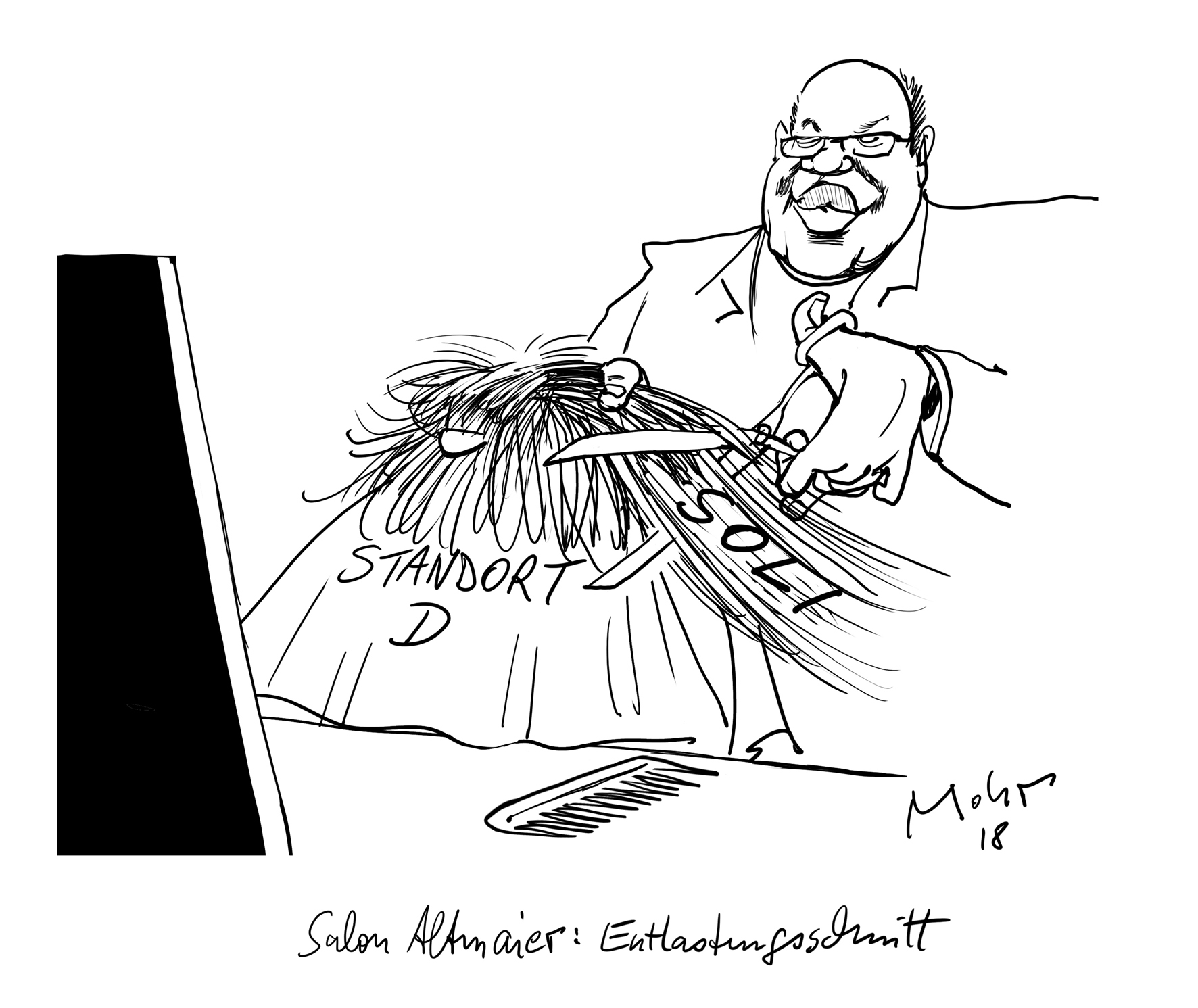Salon Altmaier: Entlastungsschnitt