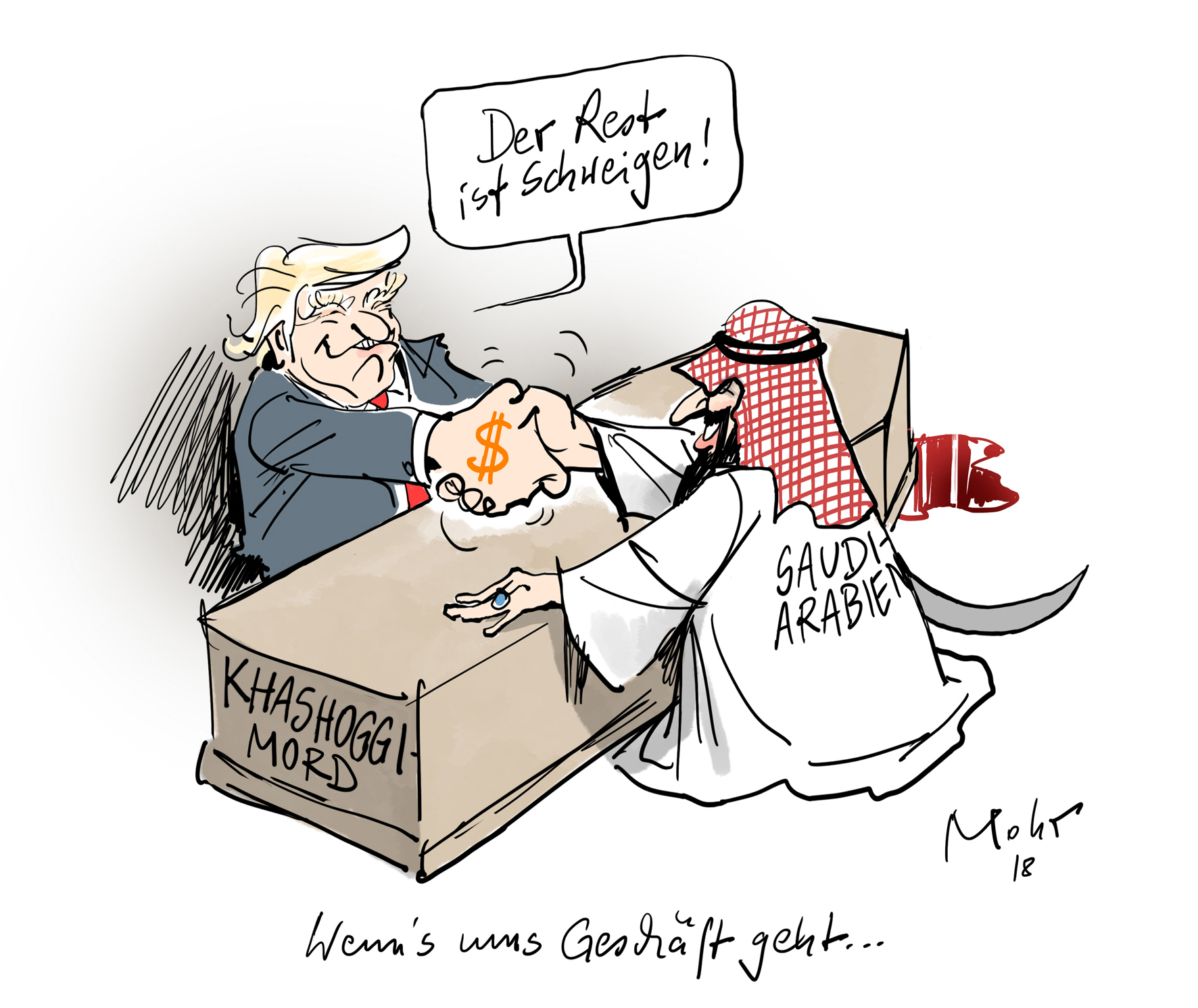 Wenn\'s ums Geschäft geht...