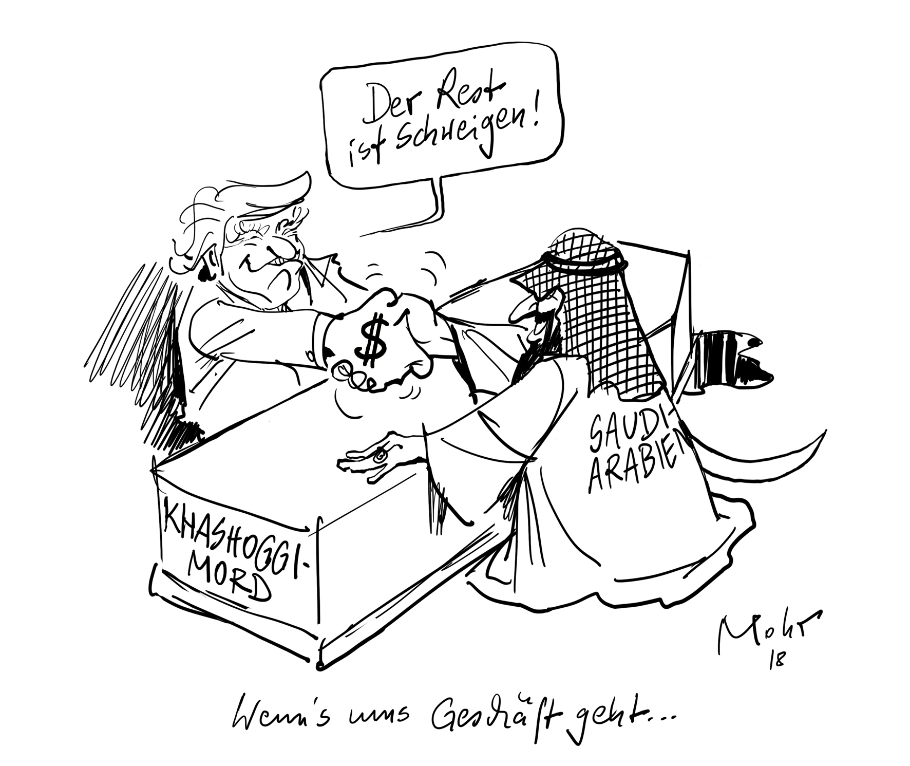 Wenn\'s ums Geschäft geht...