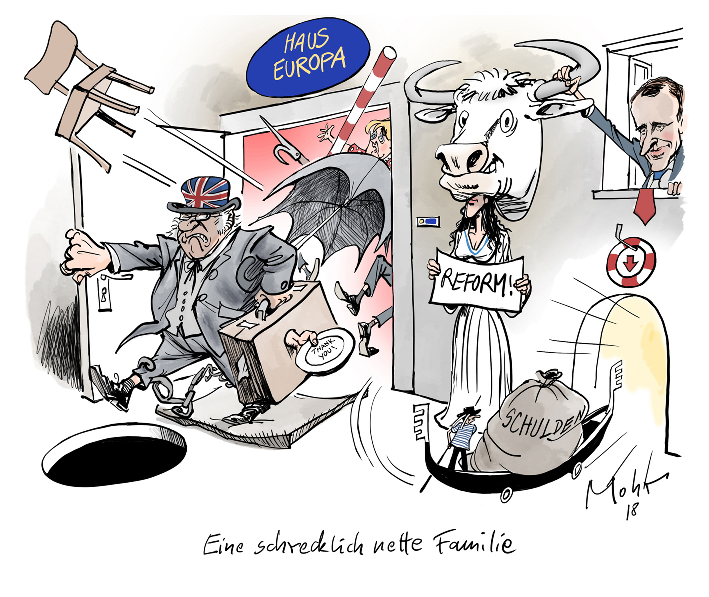 Eine schrecklich nette Familie