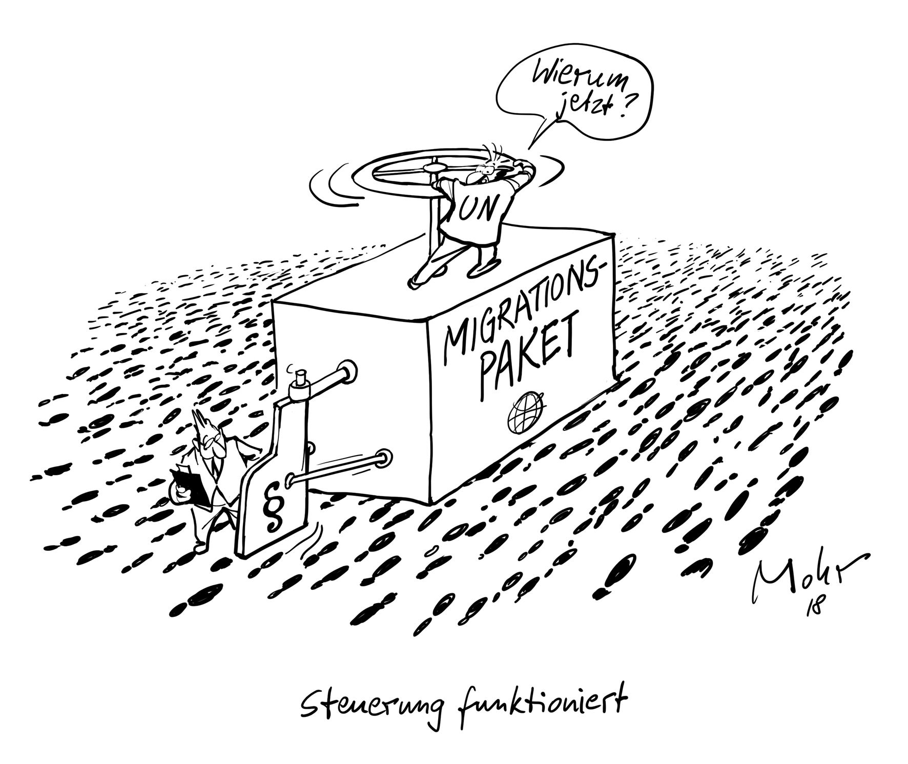 Steuerung funktioniert