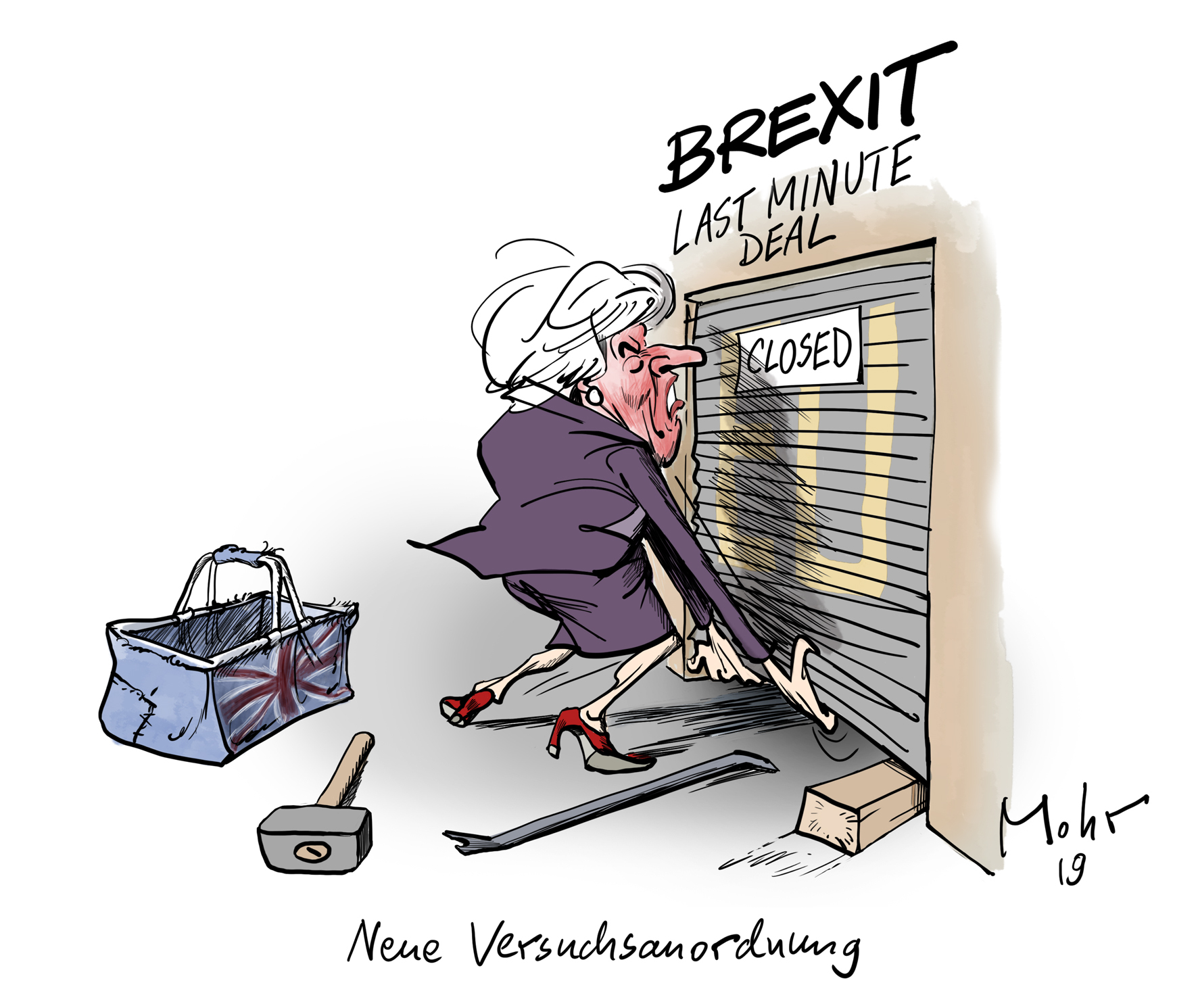 Neue Versuchsanordnung