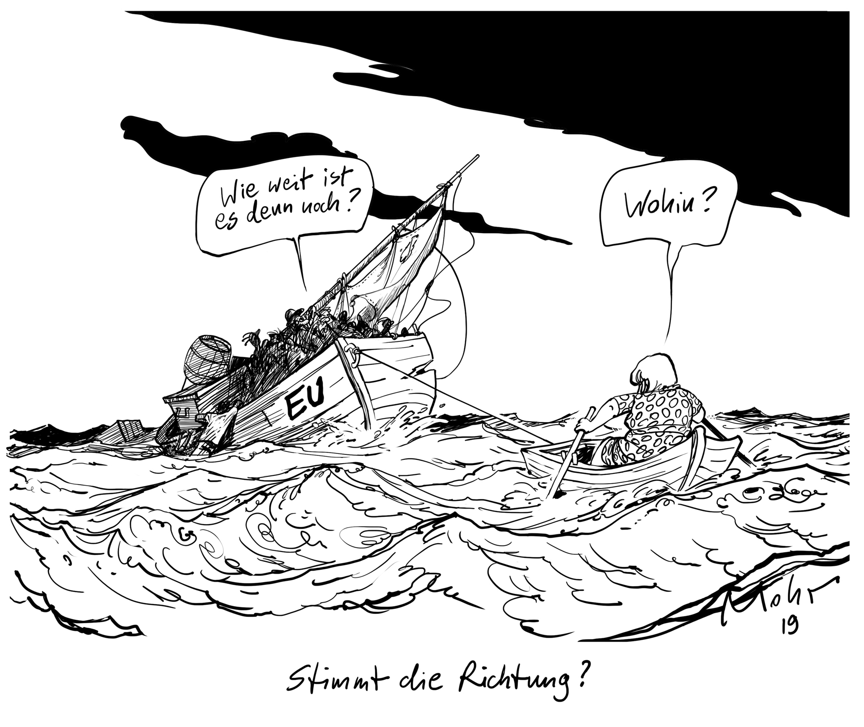 Stimmt die Richtung?