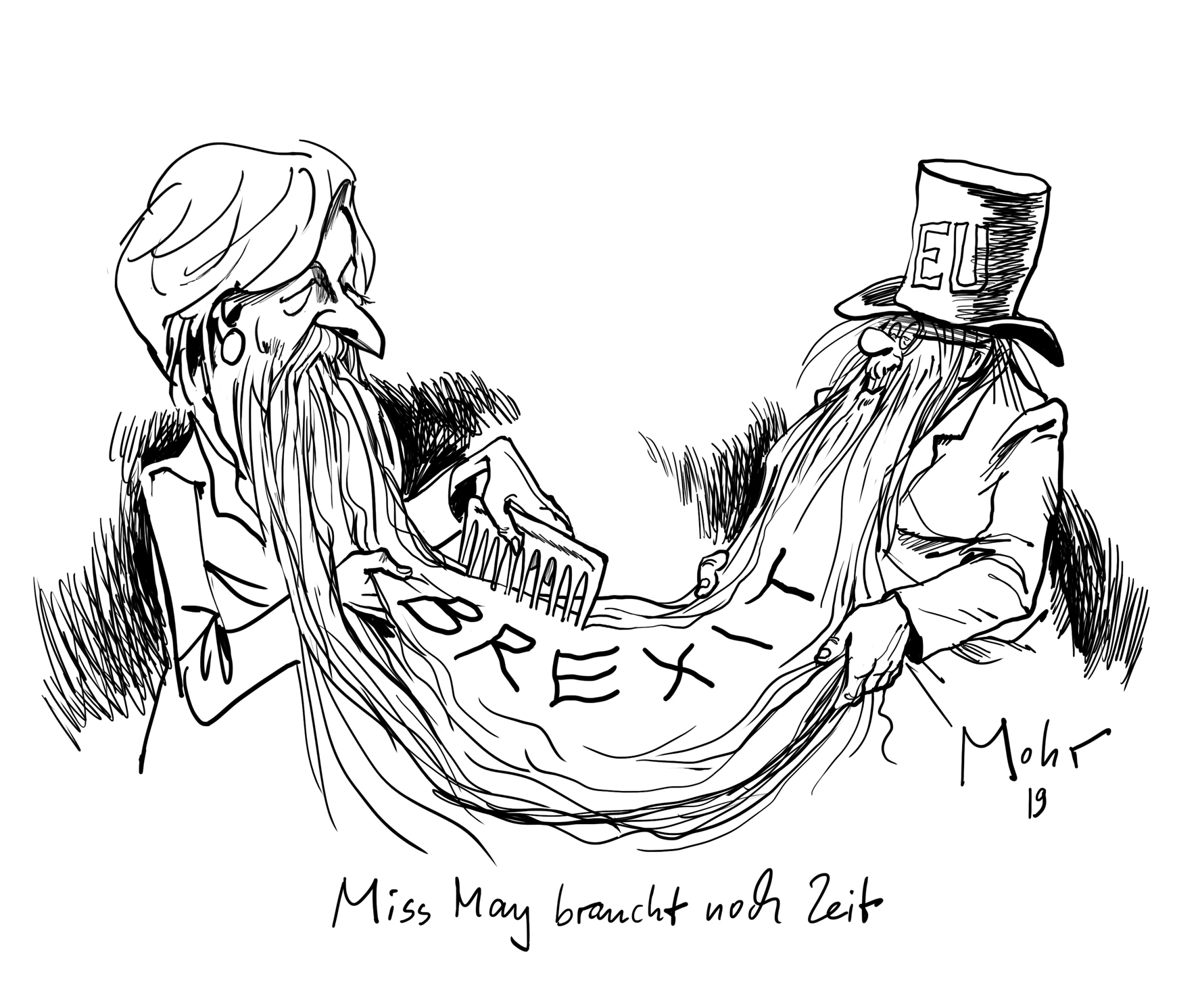 Miss May braucht noch Zeit