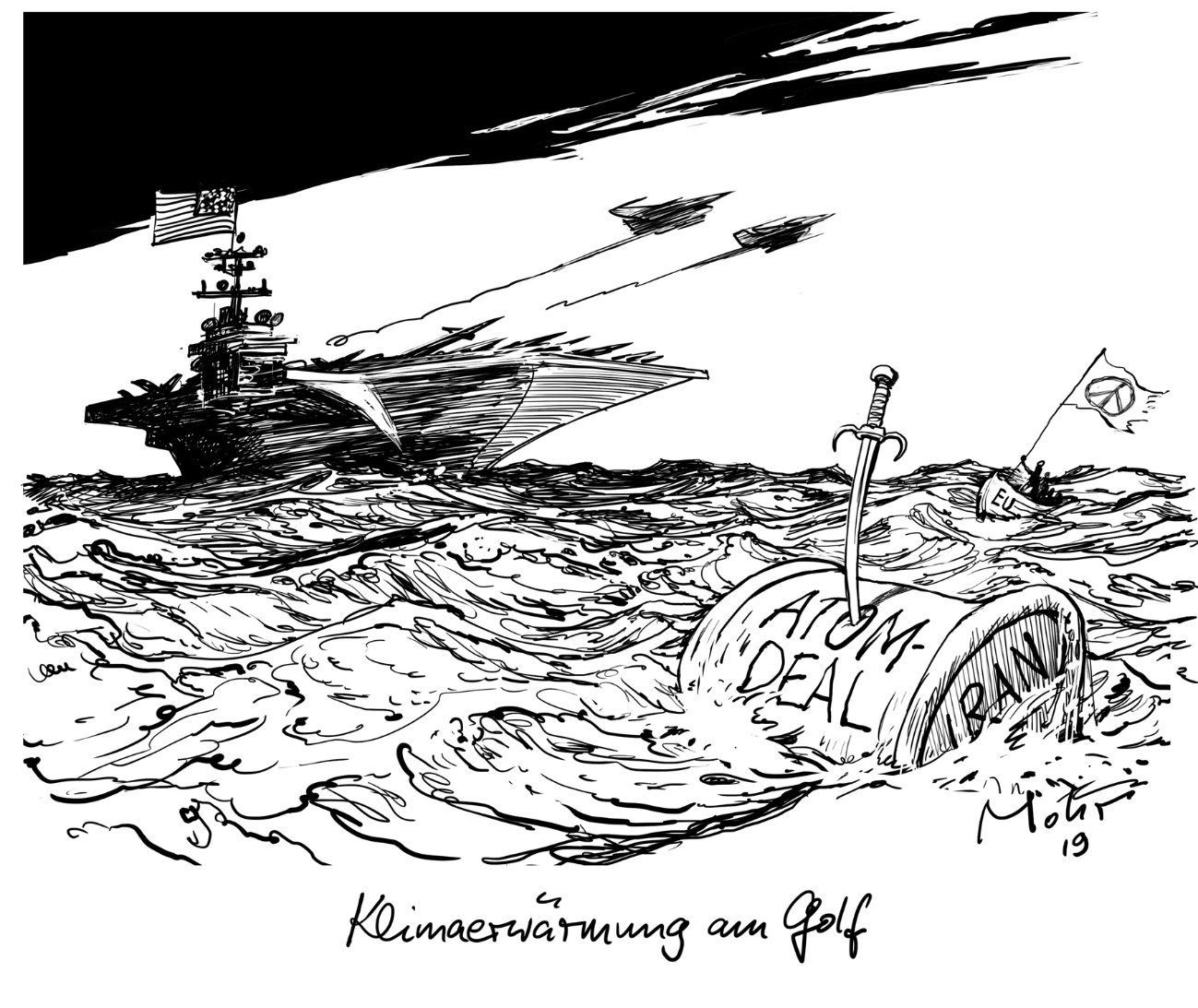 Klimaerwärmung am Golf