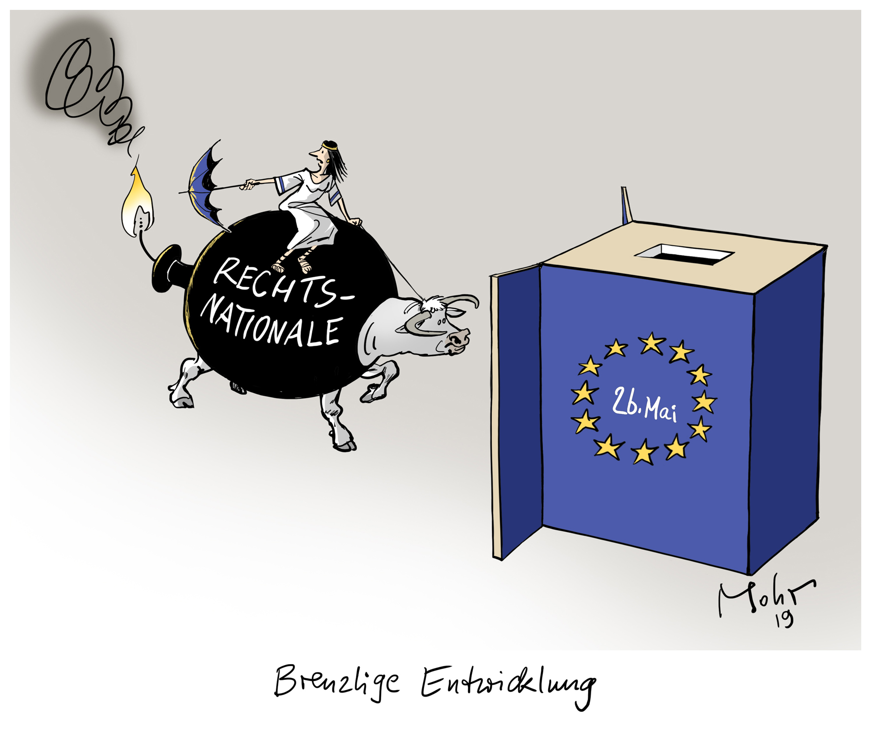 Brenzlige Entwicklung