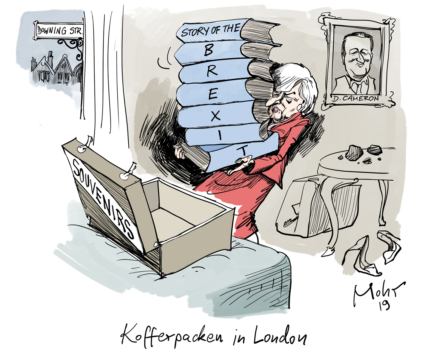 Kofferpacken in London