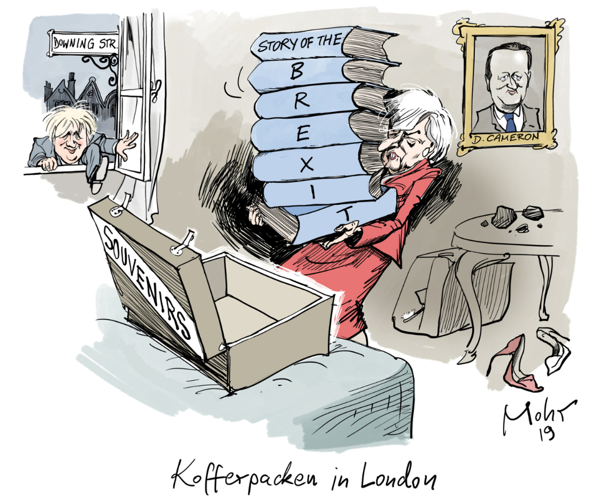 Kofferpacken in London