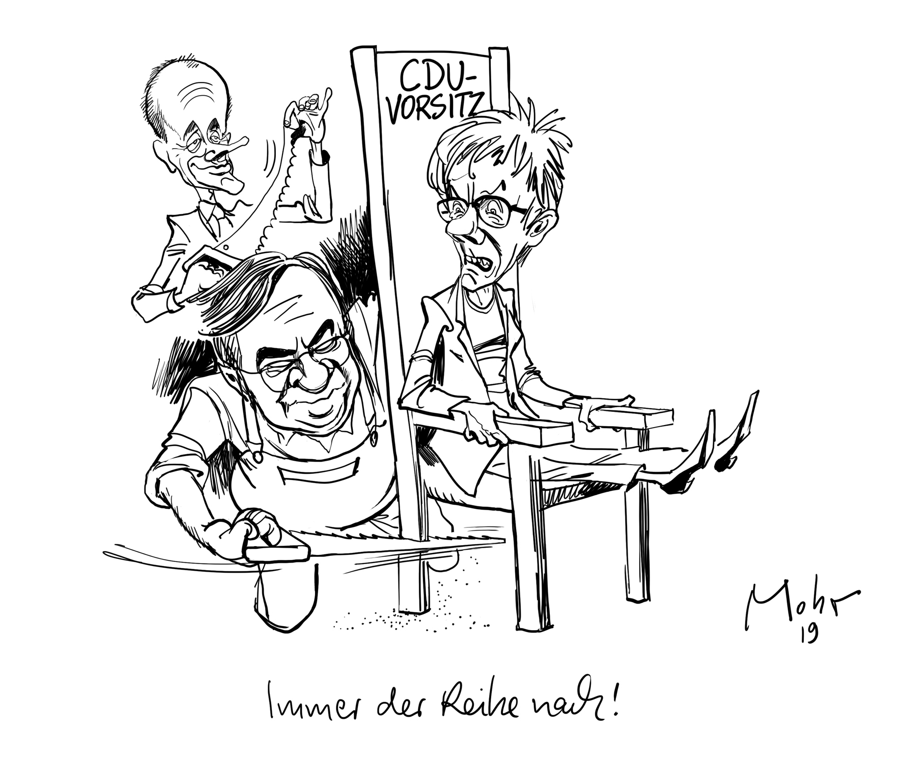 Immer der Reihe nach!