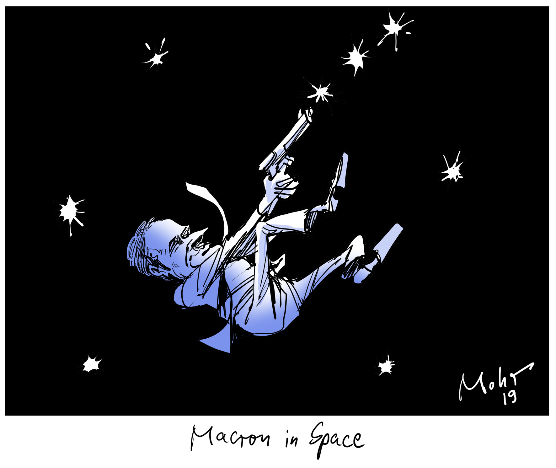 Macron in Space